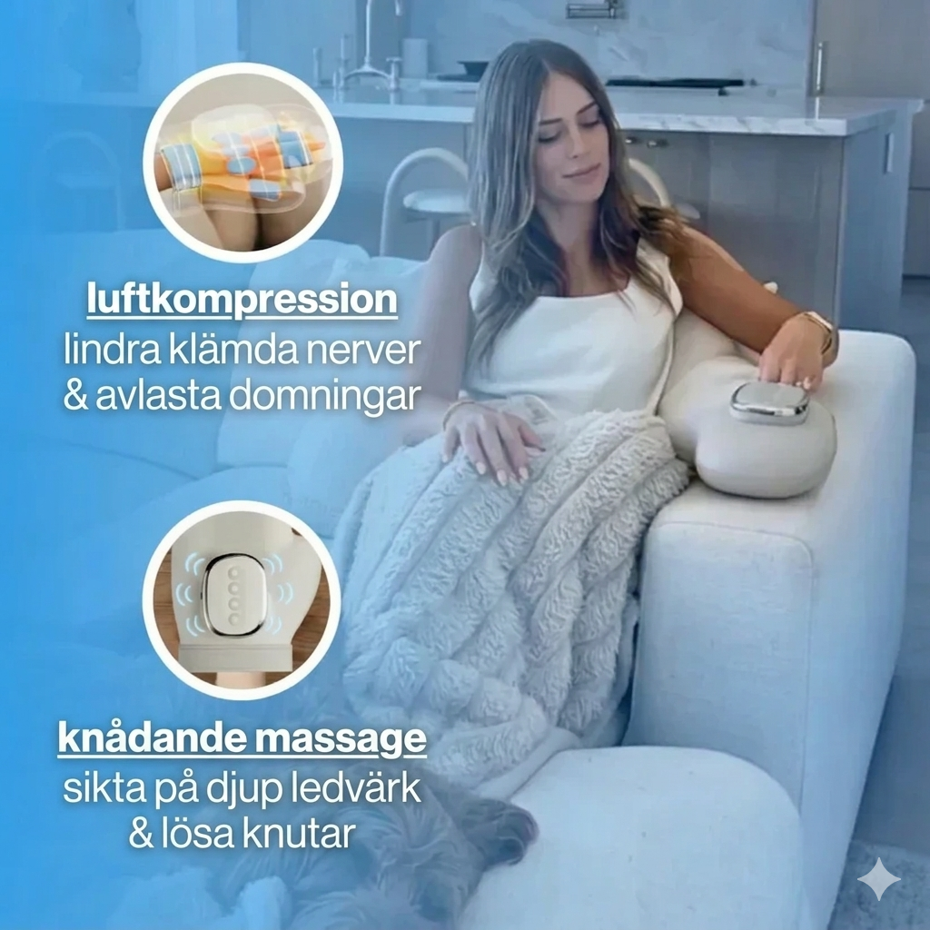Norelia™ Handmassageapparat för artrit, karpaltunnel- och ledvärk